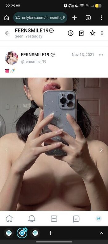 Full leaked Fernsmile private onlyfans photo